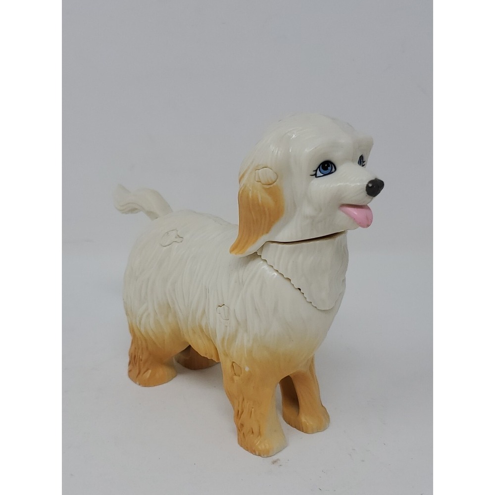 Barbie Dog Tika Doll Clean Up Pup Puppy Only Tan Sheep Dog Moves
